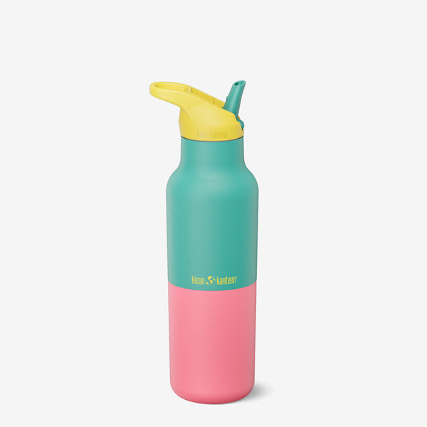Rise Classic 473ml med Flip Seal Sportkork och sugrör