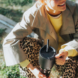 Rise Tumbler 770ml med flip-lock och sugrör