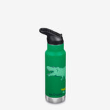 Isolerad Kid Classic 355ml med Flip Seal Sportkork och sugrör