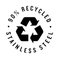 90% Recycled Steel